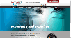 Desktop Screenshot of precisionspeed.com