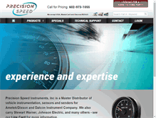 Tablet Screenshot of precisionspeed.com